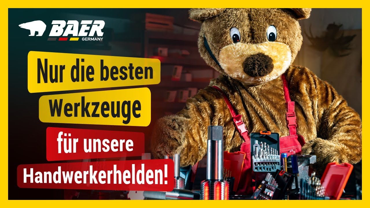 BAER® | Nur die besten Werkzeuge für unsere Handwerkerhelden!